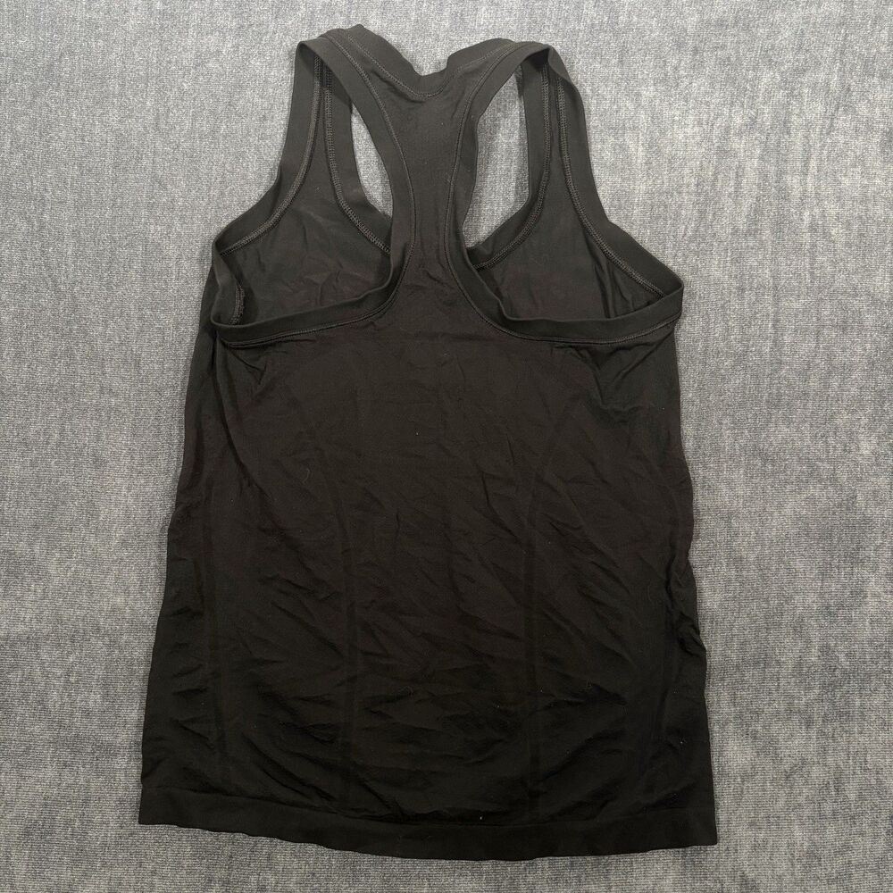 Athleta Racerback Tank Top Womens Medium Black Athletic Activewear - Picture 5 of 7